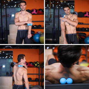 Balle de massage en silicone pour libération myofasciale, thérapie musculaire profonde des points de déclenchement - Product Image 6