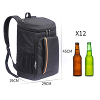 Sac à dos isotherme portable avec logo personnalisé boîte à nourriture réutilisable étanche pour voyage pique-nique conception de motifs de lettres
