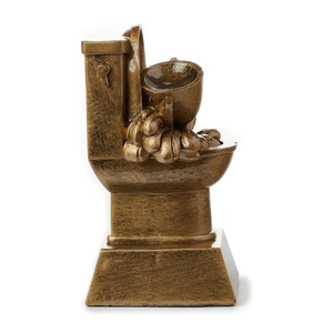 Trofeo Weivista in Resina a Forma di WC per il Peggio del Football Fantasy, 6 Pollici - Product Image 3