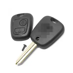 QSF SX9 lame 2 boutons coque de clé à distance pour Peugeot Partner Expert Boxer couvercle de clé pliant coque de clé de remplacement