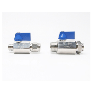 Shut-off <span class=keywords><strong>Ball</strong></span> <span class=keywords><strong>valve</strong></span> pn63 thép không gỉ Mini <span class=keywords><strong>Ball</strong></span> <span class=keywords><strong>valve</strong></span> với nhanh chóng-cắm ống cắm nối - Product Image 5