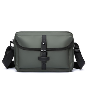 Sac bandoulière vintage style été pour homme, léger, en cuir PU imperméable, pour usage quotidien - Product Image 2