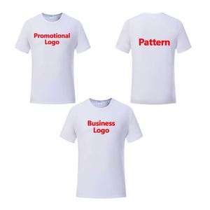 Camisetas Sublimadas 100% Poliéster para Hombre, Estilo Corto con Sensación de Algodón, Camisetas Promocionales para Publicidad Empresarial, Lisas, con Impresión Personalizada - Product Image 1