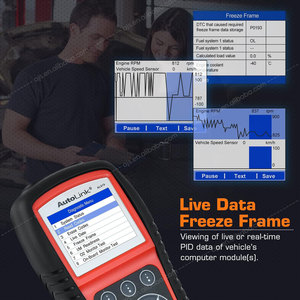อุปกรณ์สแกนตรวจสอบไฟ Airbag ระบบ ABS และ SRS สำหรับรถยนต์ AutoLink AL619 OBD2 รุ่นอัปเกรดจาก Altar ML519 ML619 - Product Image 5