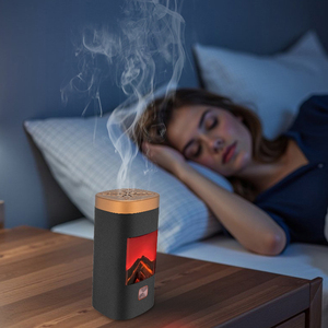 Nouveaux diffuseurs d'arômes à LED sans eau, rechargeables par USB, à effet flamme, pour huiles essentielles, purificateurs d'air, très demandés en Arabie - Product Image 3