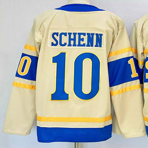 Maglie da Hockey Cucite per Uomo 25 Kyrou 55 Parayko 50 Binnington 18 Robert Thomas 84 Ozzy 10 Brayden Schenn - Product Image 6