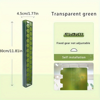 Poteaux en mousse de sphagnum en plastique 4,5*30CM pour plantes grimpantes – Supports en mousse de sphagnum