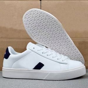 Zapatillas Deportivas de Cuero Blanco OEM/ODM, Zapatos de Diseñador, Tenis Hombre, Minimalistas, Casuales, con Logotipo Personalizado, Zapatos Planos Vulcanizados para Hombre y Mujer - Product Image 3