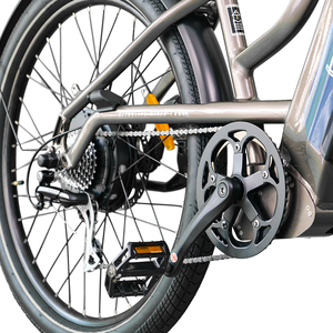 Vélo électrique hybride puissant à longue portée pour livraison de repas en ville, 8 vitesses - Product Image 2