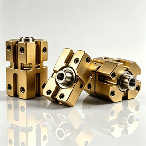 อุปกรณ์เชื่อมต่อแบบเอ็กเซนทริคที่ผลิตด้วยเครื่อง CNC อุปกรณ์อัตโนมัติ อะแดปเตอร์ยึด อุปกรณ์เสริมอะลูมิเนียมที่มีความแม่นยำสูง ชิ้นส่วนเครื่องจักรกล - Product Image 5