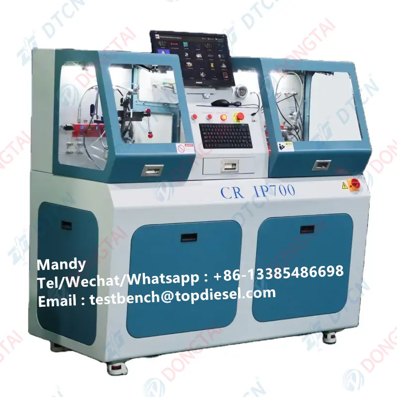 Manufacturer CR IP700 Common Rail Pump and Common Rail Injector Test Bench With 2 Stations CRIP700 CR IP700-PRO Can Test CRP CRI