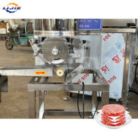 Machine entièrement automatique de formage de galettes de hamburger, ligne de production de formage de morceaux de poulet