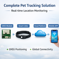Module GPS GNSS 4G, positionnement rapide, suivi en temps réel, module de suivi GPS pour animaux de compagnie, solution GNSS + 4G pour dispositif de collier intelligent pour animaux de compagnie