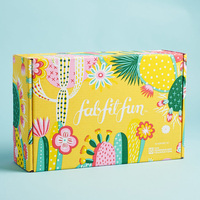 Boîte en papier ondulé imprimé Floral, emballage cosmétique personnalisé, expédition de courrier brun