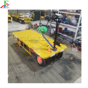 Chariot de marché électrique à 4 roues, chariot à plateau plat électrique, protection de l'environnement, <span class=keywords><strong>voiture</strong></span> de transport électrique - Product Image 5