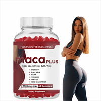 Gomitas de Extracto de Raíz de Maca OEM ODM, Ricas en Aminoácidos, Minerales y Vitaminas, Gomitas de Maca para Mejorar la Vitalidad Masculina