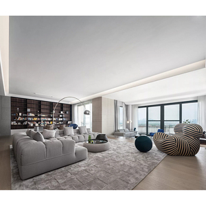 Premium Custom Villa Furniture Luxury Penthouse Living Room Sofa Set and Bedroom Furniture - Product Image 6