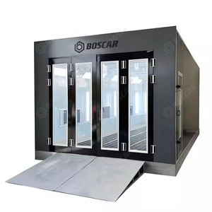 Profissional personalizado pintura sala de cozimento Elétrica/Diesel/Gás Aquecimento carro cabines de pulverização para auto oficina pintura & secagem - Product Image 1