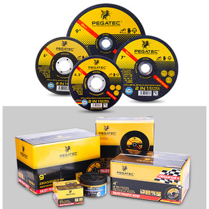 Discos Abrasivos de Corte y Pulido de Metal y Acero Inoxidable de 4, 4.5, 5, 7, 9, 12 y 14 Pulgadas, Marca P80411151M - Product Image 2