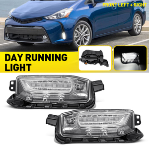 Luces LED DRL delanteras AUXITO para circulación diurna, izquierda y derecha, para Toyota Prius Plus Alpha 2016-2022 - Product Image 4