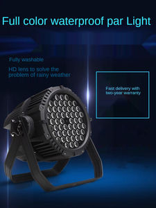 Outdoor LED Waterproof Para Lights 54 3W <strong>Music</strong> Festival Performance Large <strong>Singing</strong> Wedding Banquet Dyeing Lights - Product Image 4