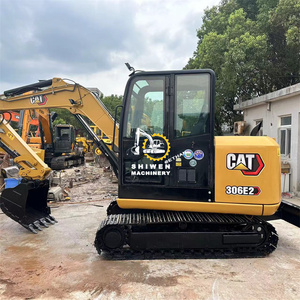 Miniexcavadora usada original de Japón CAT 306E2 con cortadora de empuje en venta. Excavadora Caterpillar CAT305E2 CAT306E2 CAT307E2 CAT308E2. - Product Image 5