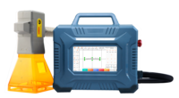 Petite machine de marquage laser à fibre portative 20W 30W 50W avec batterie, nouveau prix compétitif pour métal et plastique