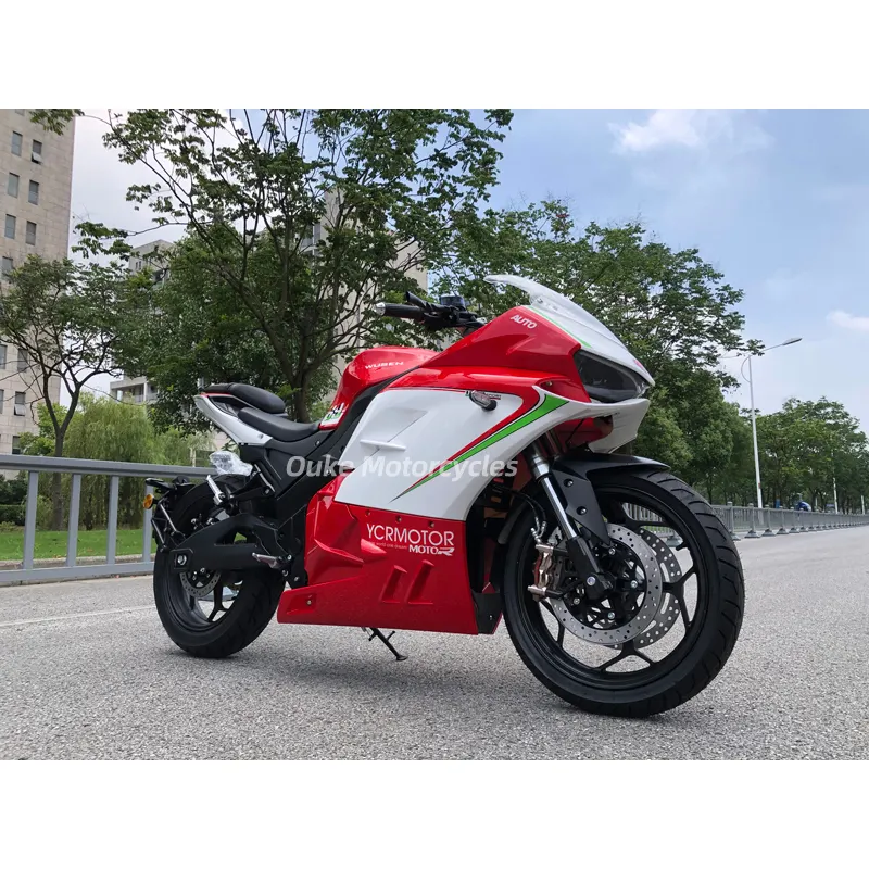 Melhor modelo de 5000w 120 km/h, alta velocidade, corrida esportiva, aprovação eec, adulto, scooter, motocicleta elétrica, bicicleta esportiva