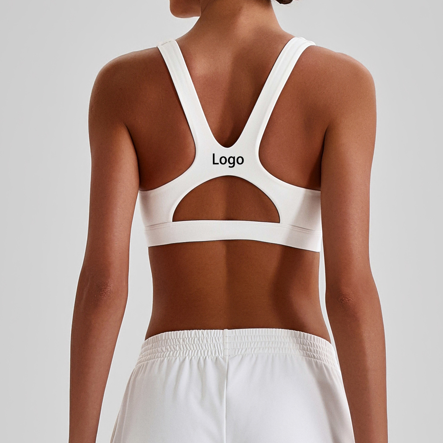 Custom Logo Shockproof Gym Fitness Bra Women Sexy Yoga Top Push up High Stretch Pilates Yoga Sports Bra Wholesale Breathable