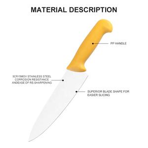 8PCS Fileteado Deshuesado Romper Cuchillo de carnicero Set <span class=keywords><strong>Metzger</strong></span> Messerset con diamante Afilado de acero y Chef Cuchillo Bolsa - Product Image 2