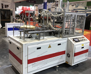 Dùng một lần takeout vuông đáy thực phẩm Bát hình thành máy kraft giấy salad hộp giấy Máy làm - Product Image 2