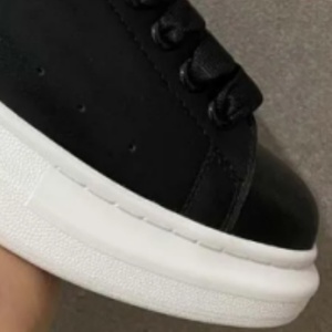 Chaussures pour hommes de haute qualité, élégantes, en cuir véritable noir, respirantes et luxueuses, avec semelle épaisse - chaussures de marche tendance pour l'extérieur - Product Image 3