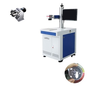 เครื่องเลเซอร์มาร์กกิ้งไฟเบอร์ Lansu คุณภาพสูง กำลังไฟ 50W 60W 80W 100W สำหรับงานตั้งโต๊ะ ขายดี ผู้จัดจำหน่ายมืออาชีพ - Product Image 1