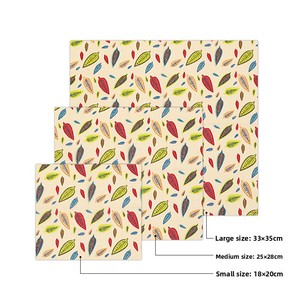 Organic <strong>Beeswax</strong> Cloth Pure Natural <strong>Beeswax</strong> Fresh-keeping Cloth Fresh-keeping Film Picnic Portable Fresh-keeping <strong>Beeswax</strong> <strong>Paper</strong> - Product Image 3