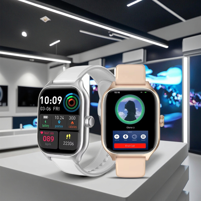 C28 Pro New Arrival High-Grade AMOLED IP67 Unisex Smartwatch Answer Calls Heart Rate Fitness Tracker Wireless Charging 4-Day
