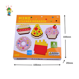 High Quality Kid Plastic Diy <b>Mosaic</b> Early Learning Toy Games Children's <b>Mosaic</b> Craft <b>Kit</b> Toys - Product Image 6