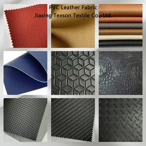 Upholstery China Upholstery Artificial Leather Fabric Dot Pattern Embossed Synthetic 1.4mm Leather Fabric Faux Sofa Fabric