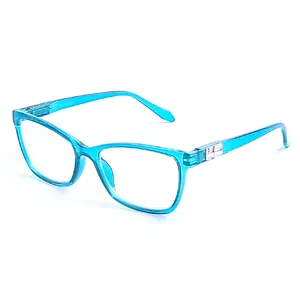 2021 جيد بيع جديد وصول مكافحة الضوء الأزرق حجب نظارة قراءة من البلاستيك للنساء الرجال