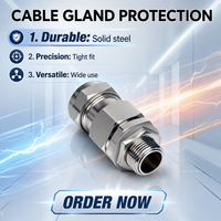 Junta de Sellado de Cables a Prueba de Explosiones para Plataformas Petrolíferas Offshore, SS316L IP66 Ex Db IIB T6 Gb, Prensaestopas Impermeable