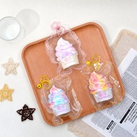 Jouet Squishy en Silicone de Qualité Alimentaire à Rebond Lent, Style Crème Glacée, pour Jeunes et Adultes, Idéal pour la Maison, le Bureau, les Voyages et le Jeu