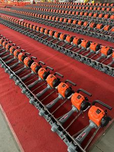 آلة تسوية الخرسانة بالليزر من الفولاذ المقاوم للصدأ بسعر المصنع، آلة بناء ذات محرك بنزين ونظام اهتزاز ترسيحي - Product Image 6