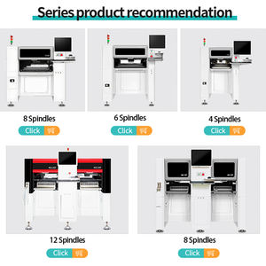 Ligne de production SMT automatique HCCK <span class=keywords><strong>LED</strong></span> pour la fabrication de composants électroniques, cartes mères, panneaux solaires, garantie 1 an - Product Image 2