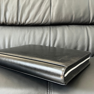 Classeur en cuir A6 personnalisable en plastique dur grande collection Album 252 pages pour carte de baseball personnalisé Toploader carnets cadeaux - Product Image 2