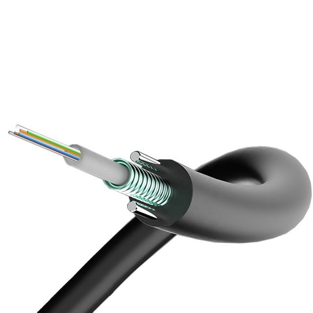 Factory 12 Fiber Core Mode Optic Cable 1KM Outdoor Network Fiber Optic Cable