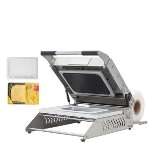 Máquina Selladora <span class=keywords><strong>de</strong></span> Bandejas <span class=keywords><strong>de</strong></span> Plástico para Contenedores <span class=keywords><strong>de</strong></span> Aluminio, Sellado Térmico para Empaque <span class=keywords><strong>de</strong></span> Alimentos - Product Image 1
