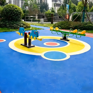 Kindergarten Exclusive EPDM Granules, Non-Toxic Odorless Soft Rubber Particles for Children <b>Playground</b> Safety Flooring - Product Image 1