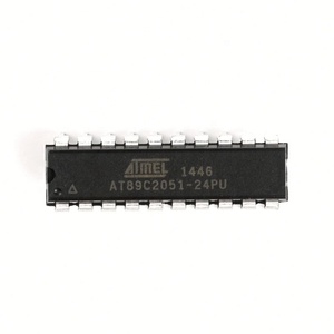 Microcontrolador AT89C2051 de 8 bits, MCU de Alto Rendimiento, CMOS, 2KB FLASH, Chip IC, Paquete DIP-20, Serie AT89C2051-24PU 89C - Product Image 3