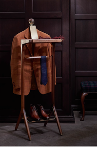 Lavinia, sala de estar de Hotel de alta calidad, suelo a suelo, ropa de madera móvil, colgador personalizado, soporte para sombreros, estante de almacenamiento - Product Image 4