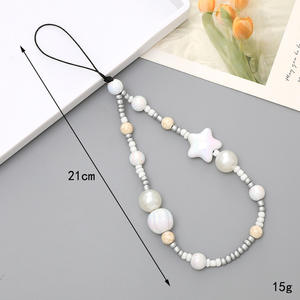 <span class=keywords><strong>สาย</strong></span>คล้องโทรศัพท์มือถือแบบใหม่ ทำด้วยมือ ประดับลูกปัดหลากหลายแบบ ดีไซน์สร้างสรรค์ ใช้งานได้หลากหลาย ตกแต่งด้วยไข่มุก รูปดาวห้าแฉก <span class=keywords><strong>สาย</strong></span>คล้องโทรศัพท์มือถือรูปดาวห้าแฉก - Product Image 2