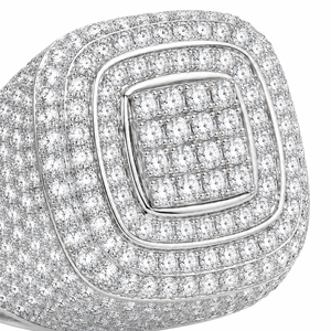 Anello da Uomo Classico con Contrasto di Colore, Elegante Anello alla Moda per Uso Quotidiano, Regalo per Feste, Accessorio - Product Image 5